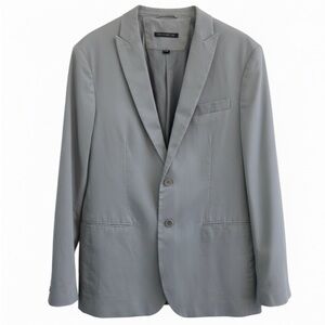 John Varvatos Star Taupe Cotton Ribbed Blazer Size 42 Like New Condition!